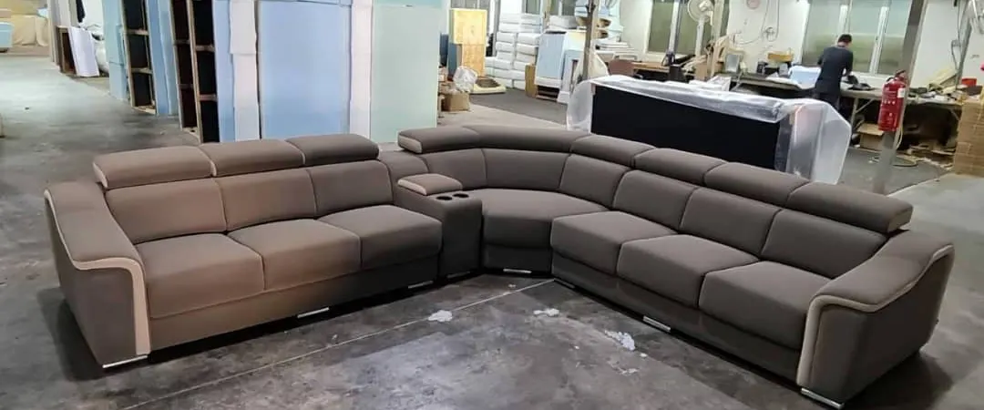 Sofa made at the NOTTI-SOFA workshop